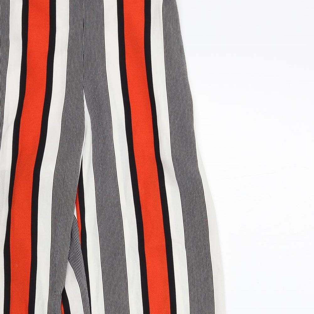 River Island Womens Red Striped  Trousers  Size 4 L27 in