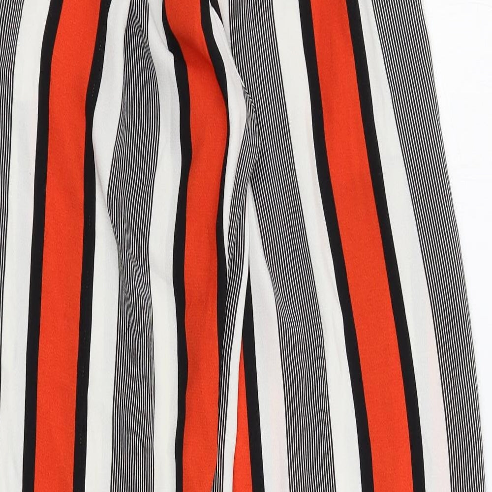 River Island Womens Red Striped  Trousers  Size 4 L27 in