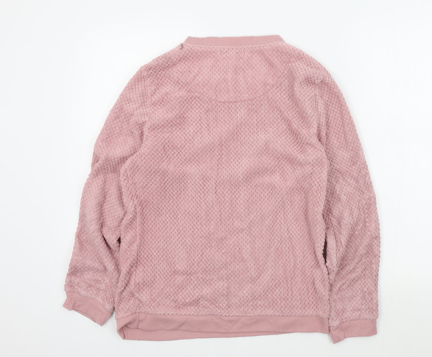 Primark Womens Pink Solid  Top Pyjama Top Size 10