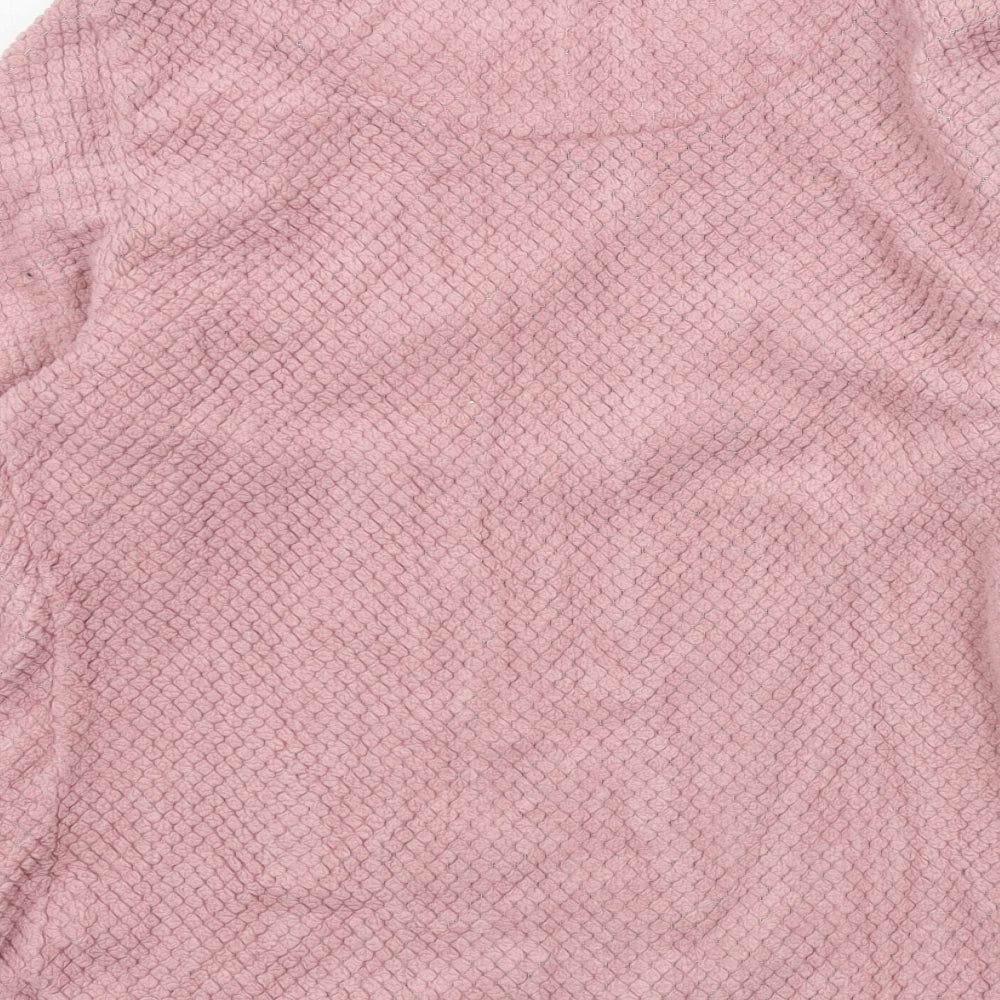 Primark Womens Pink Solid  Top Pyjama Top Size 10