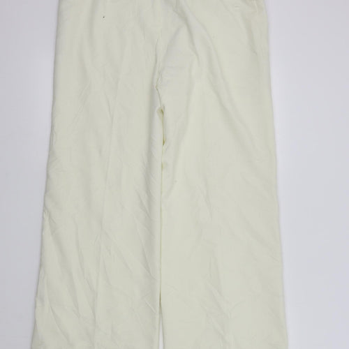 Kaliko Womens Beige   Trousers  Size 14 L28 in