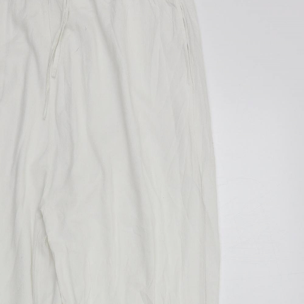 EWM Womens White   Trousers  Size 20 in L27 in