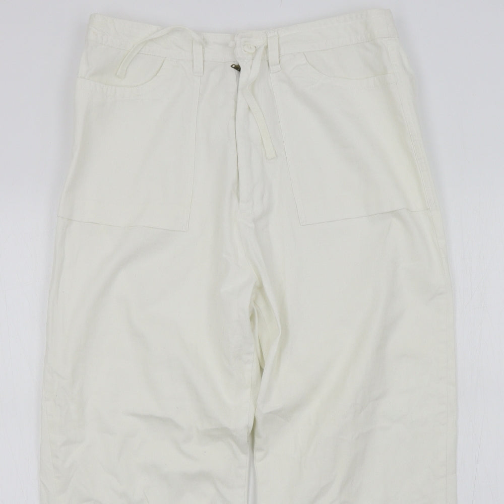 fashion plus Womens White   Trousers  Size 16 L23 in