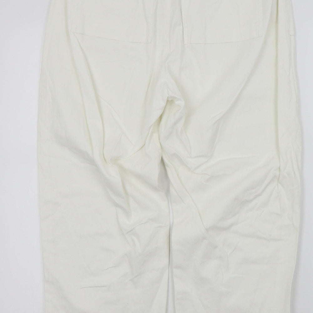 fashion plus Womens White   Trousers  Size 16 L23 in