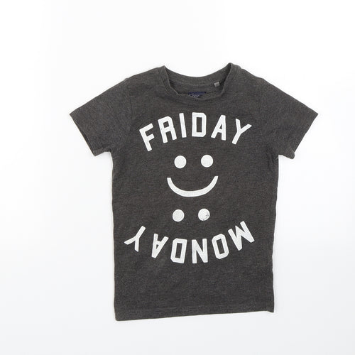 NEXT Boys Grey   Basic T-Shirt Size 4 Years