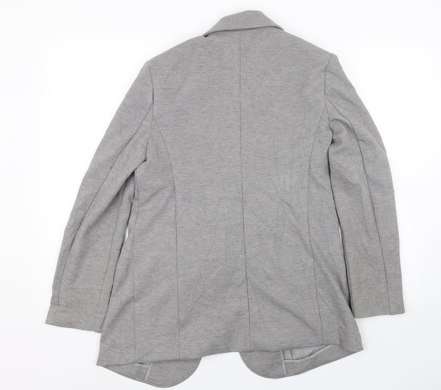 M&S Womens Grey   Jacket Blazer Size 10