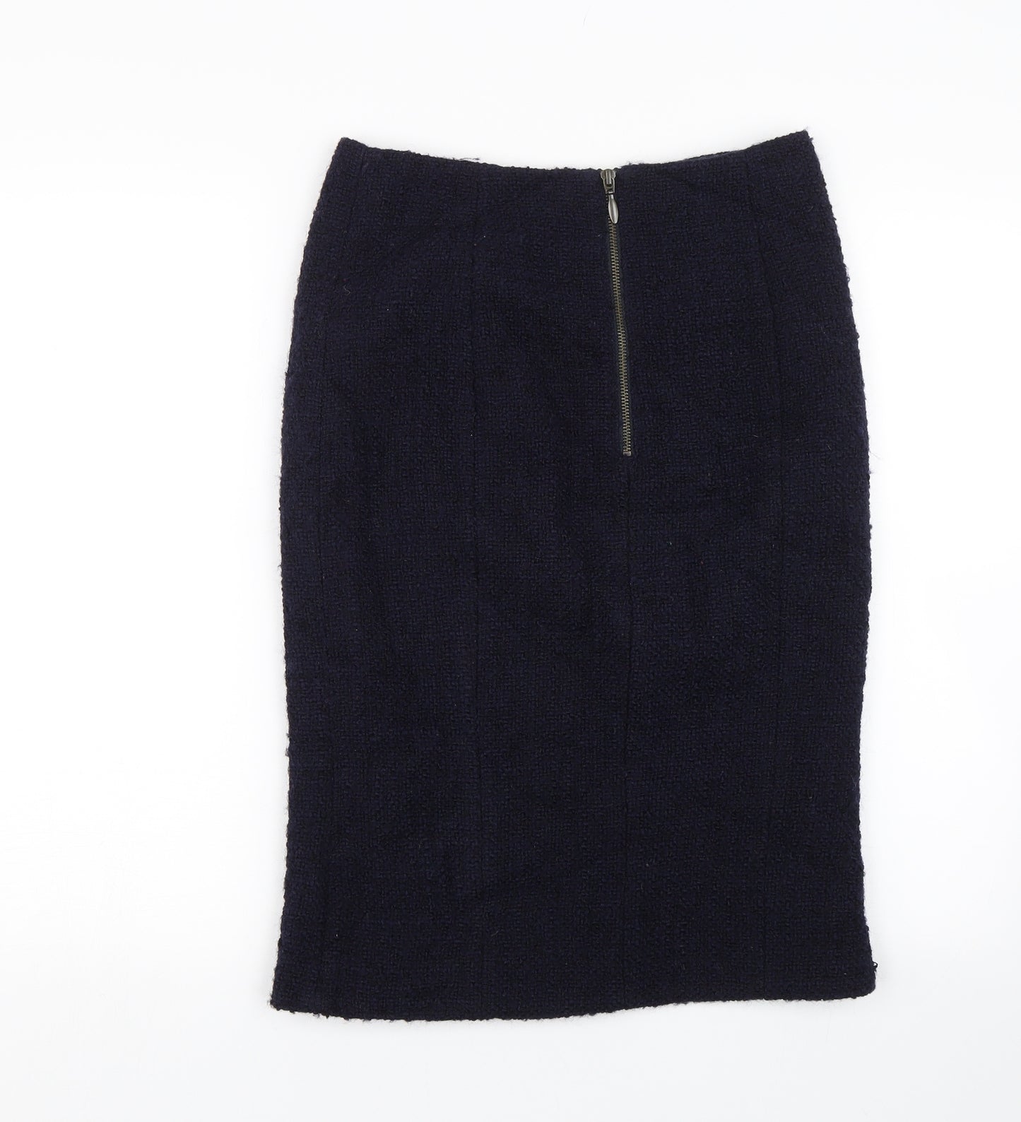 Hobbs Womens Blue   Straight & Pencil Skirt Size 10