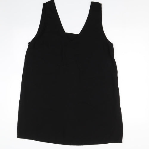 Missguided Womens Black   Basic Tank Size 12