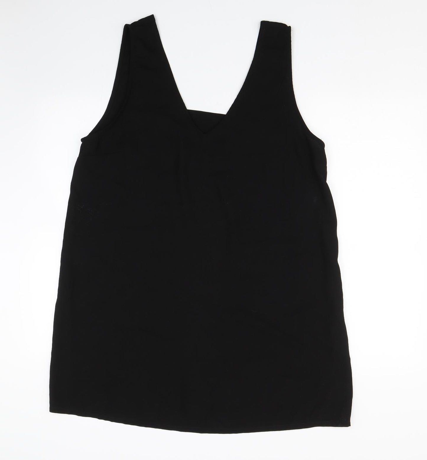 Missguided Womens Black   Basic Tank Size 12