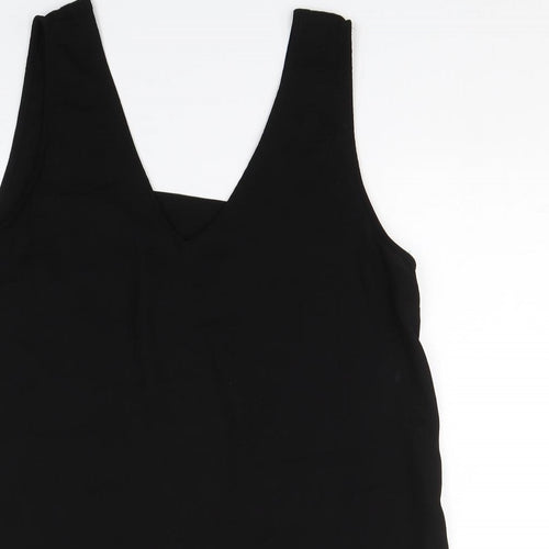 Missguided Womens Black   Basic Tank Size 12
