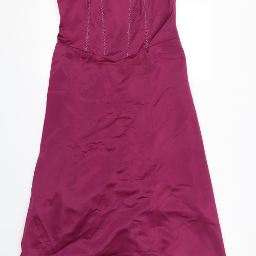 Debenhams Womens Purple   Fit & Flare  Size 12