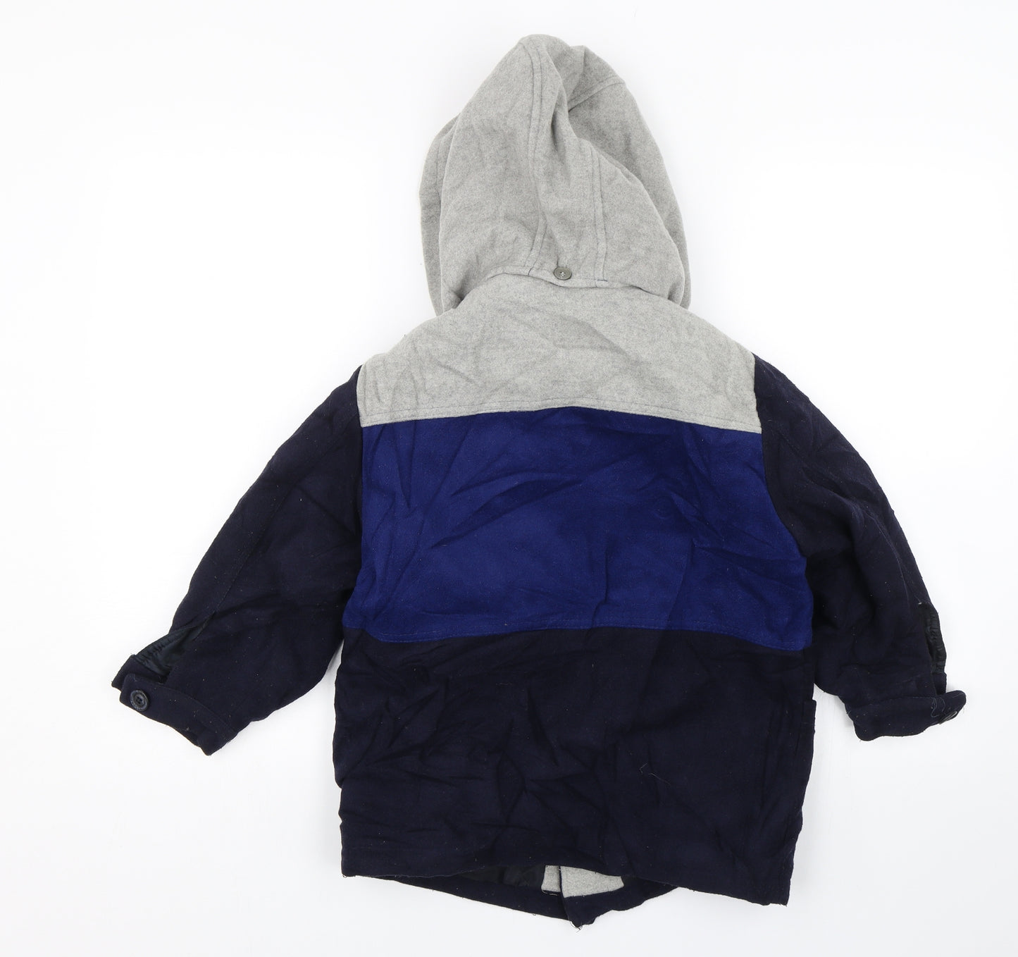 Linea Boys Grey   Trench Coat Coat Size 7-8 Years