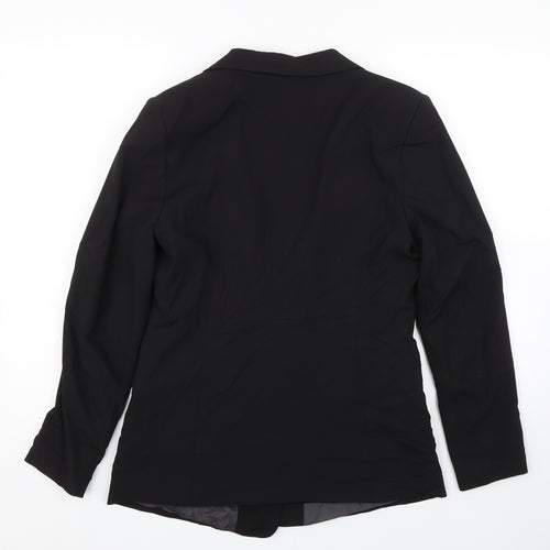 H&M Womens Black   Jacket Suit Size 12