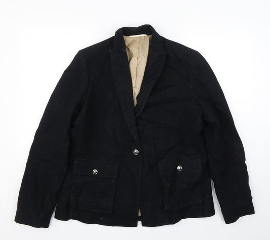 Front view of Next women’s beige trench coat coat, size UK 18