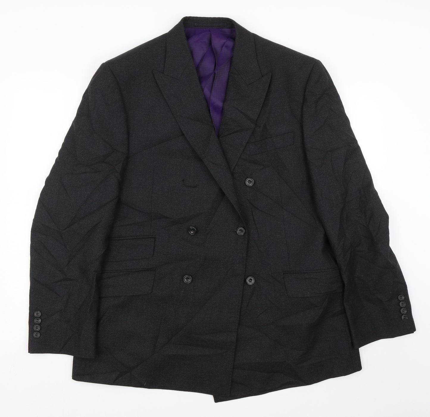 M&S Mens Black   Jacket Suit Jacket Size M