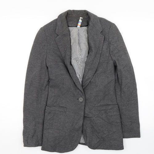Denim co Womens Grey   Jacket Suit Size 8