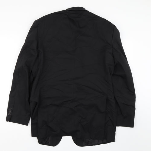 NEXT Mens Black   Jacket Suit Size 40