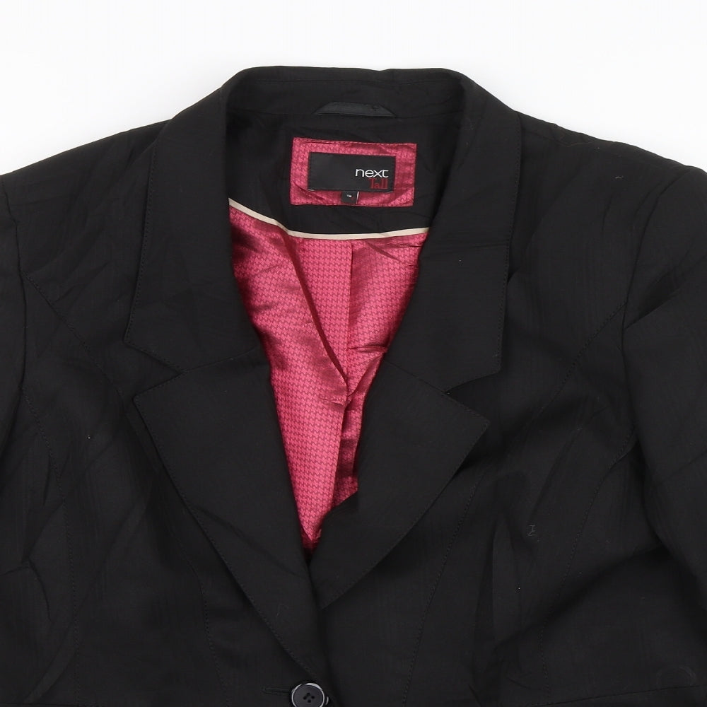 NEXT Womens Black   Jacket Suit Size 18