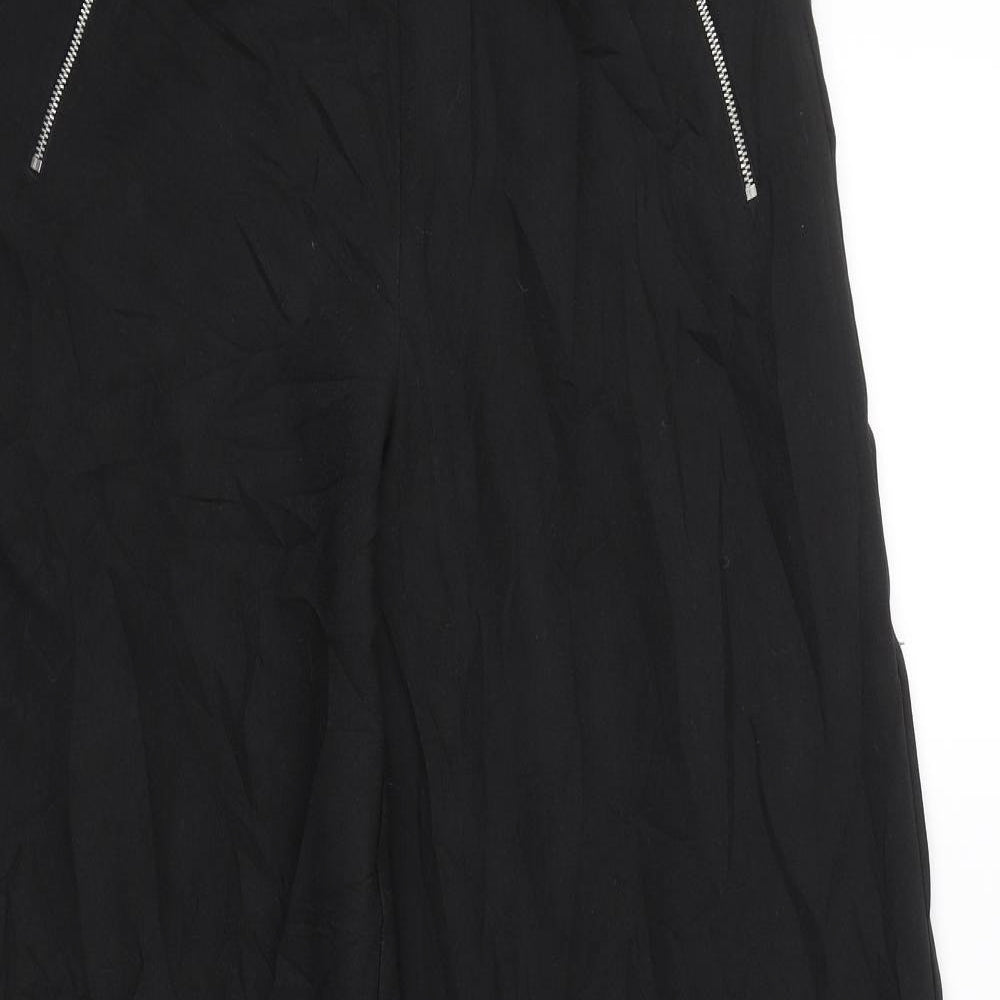 Missguided Womens Black   Trousers  Size 8 L30 in
