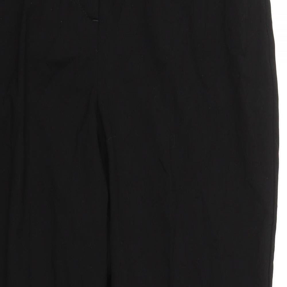 Magi Womens Black   Trousers  Size 18 L26 in