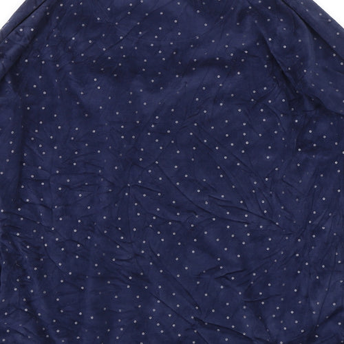 TU Womens Blue Polka Dot  Top Pyjama Top Size 12