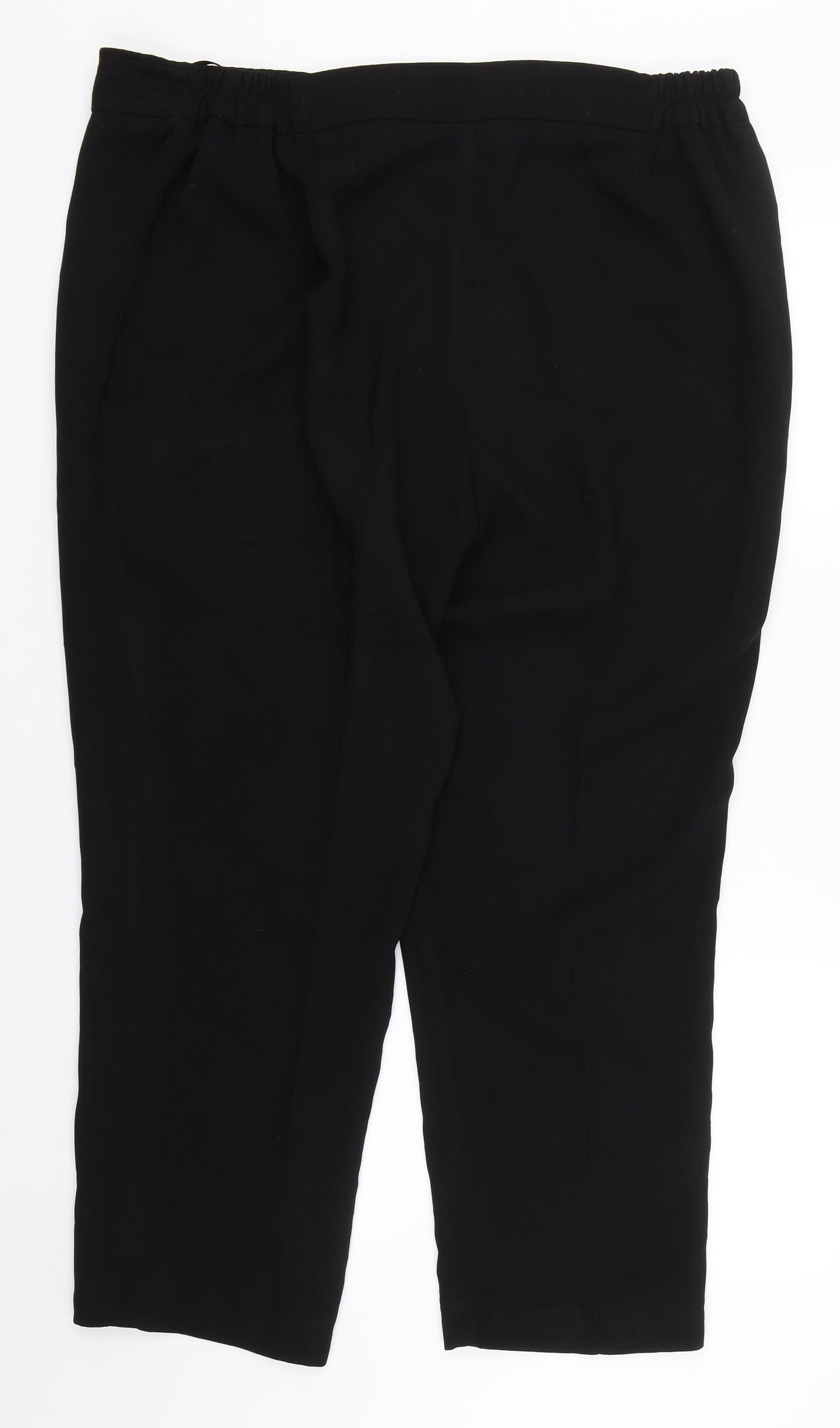 Ann Harvey Womens Black   Trousers  Size 20 L26.5 in