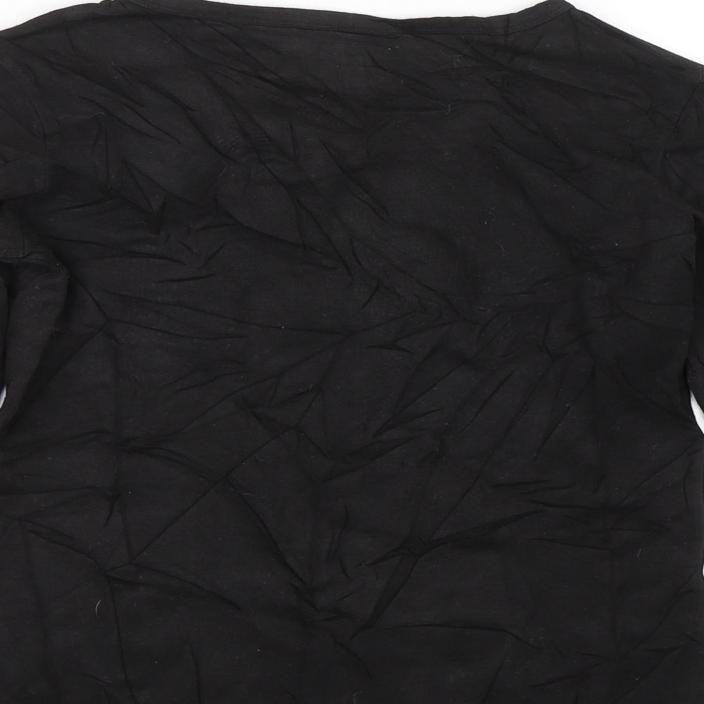 Armarni Jeans Womens Black   Basic T-Shirt Size 8