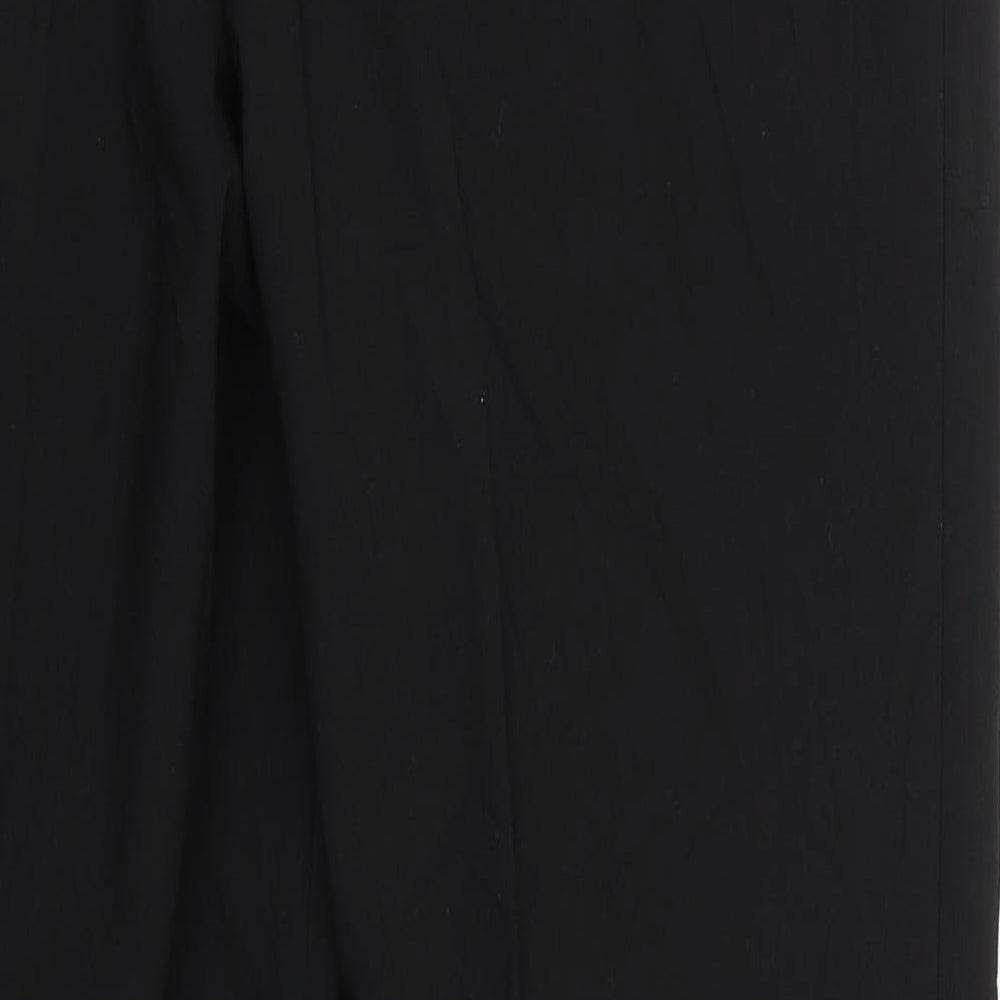 M&S Womens Black   Trousers  Size 32 L25 in