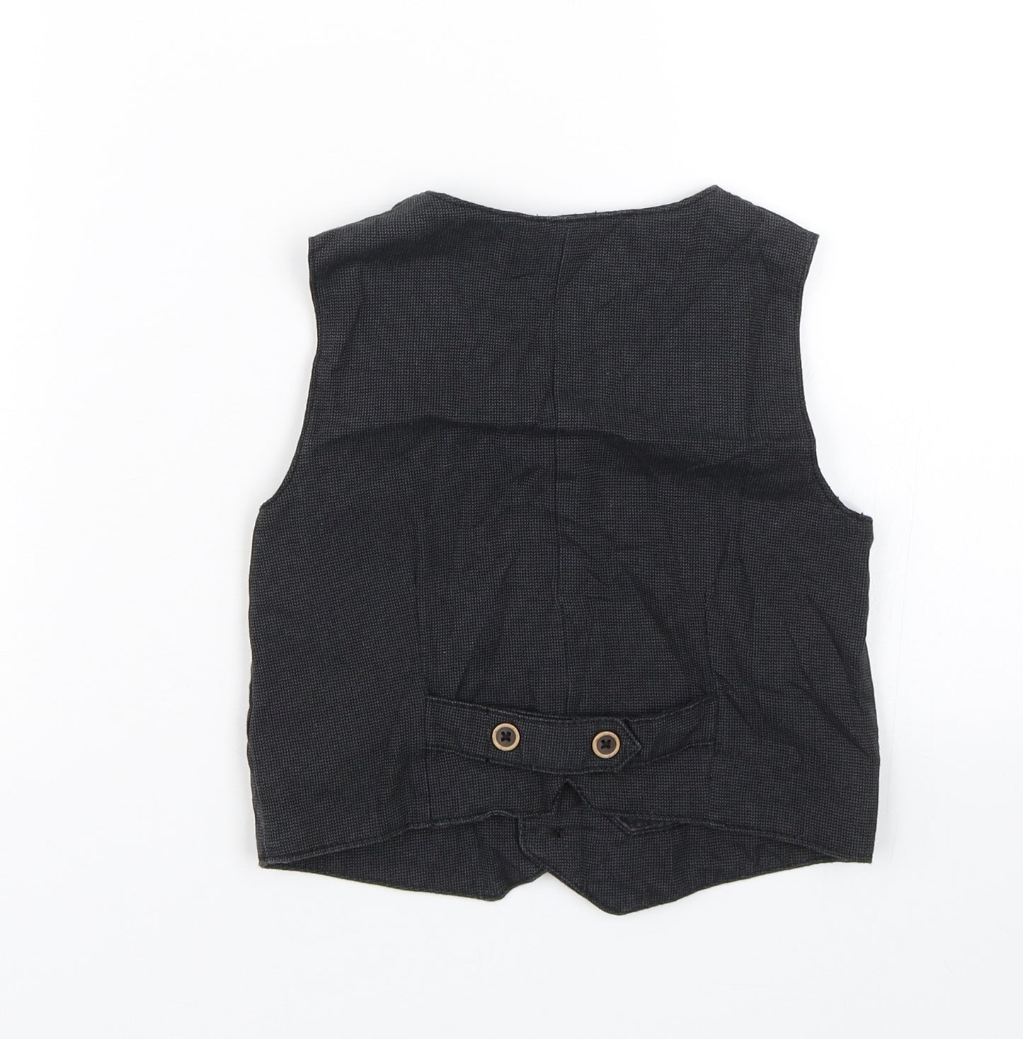 Newbie Boys Grey   Jacket Waistcoat Size 4-5 Years  - Hungry Caterpillar