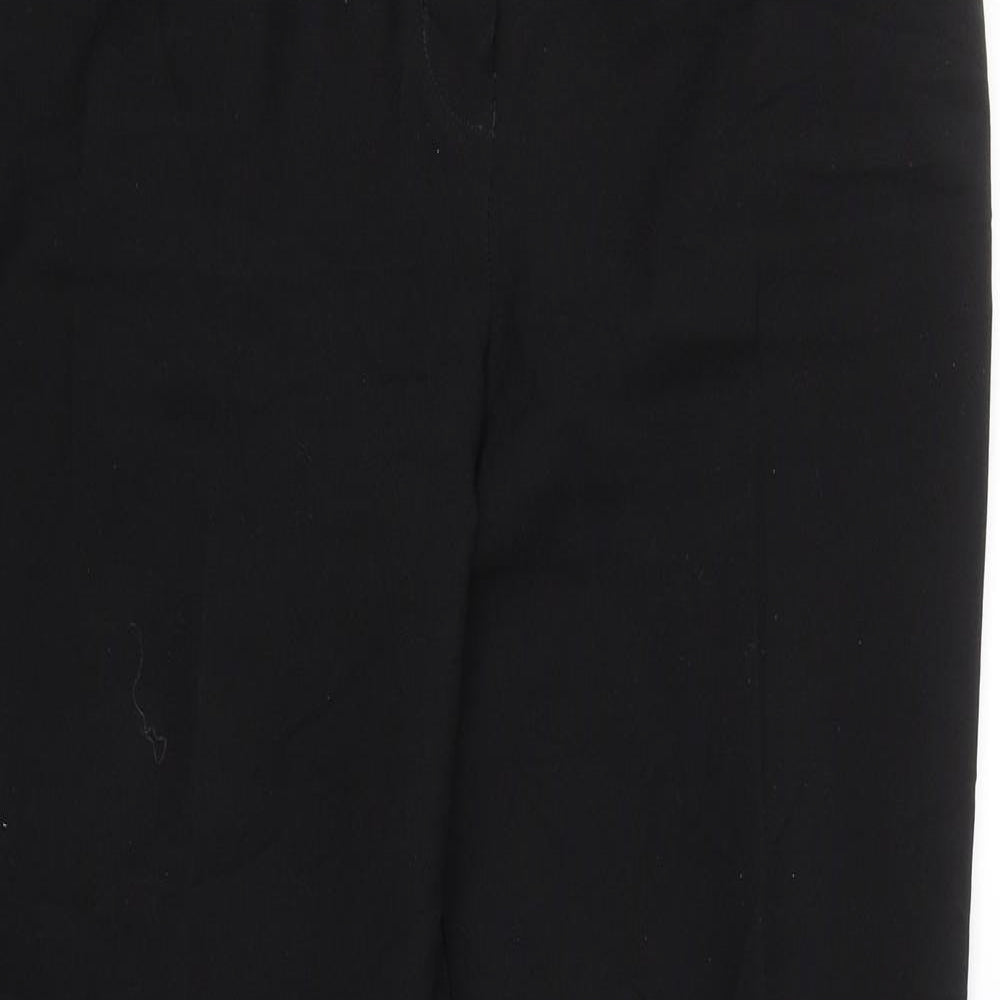 Collection Womens Black   Trousers  Size 14 L27 in