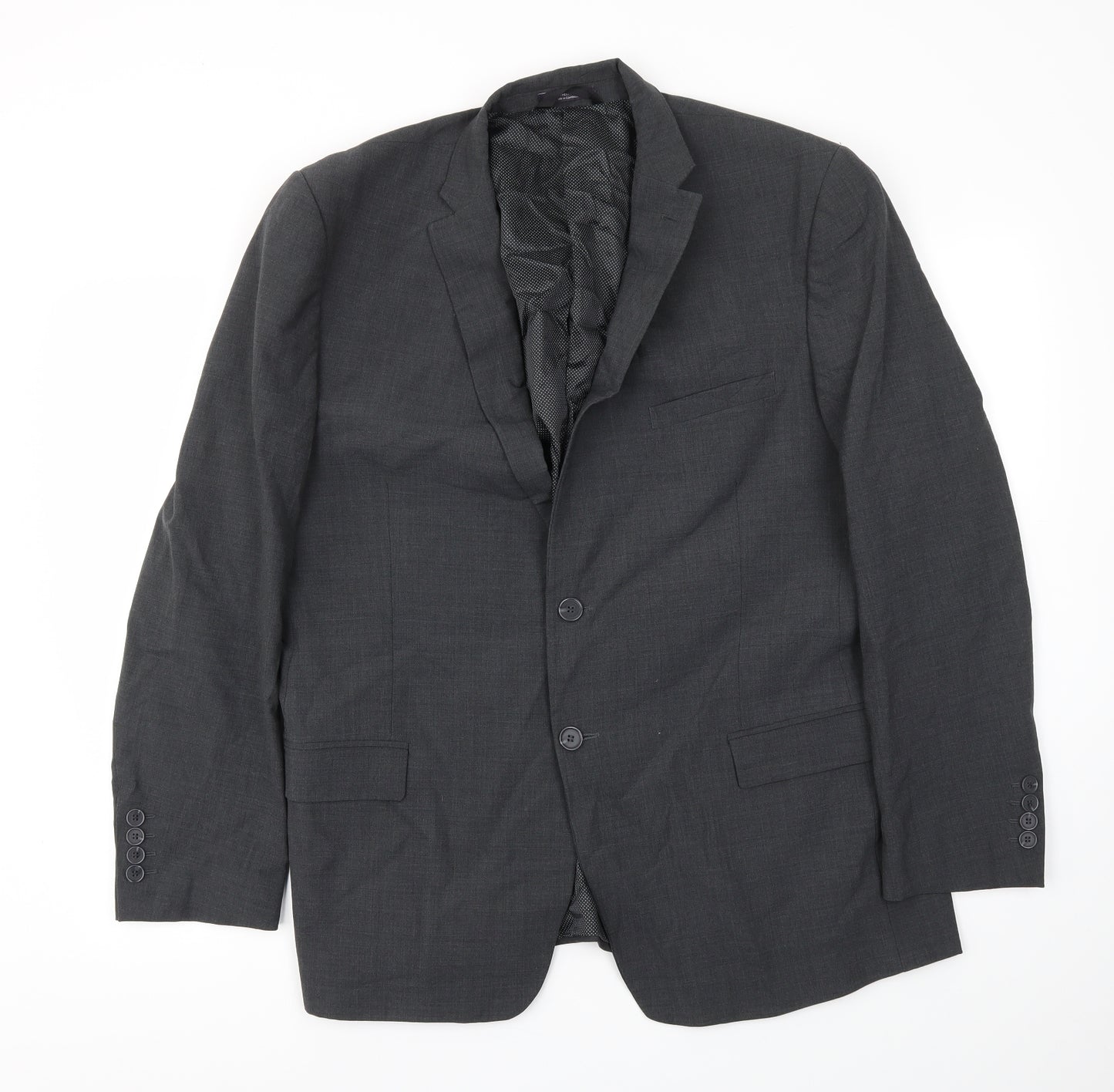 M&S Mens Grey   Jacket Blazer Size 44