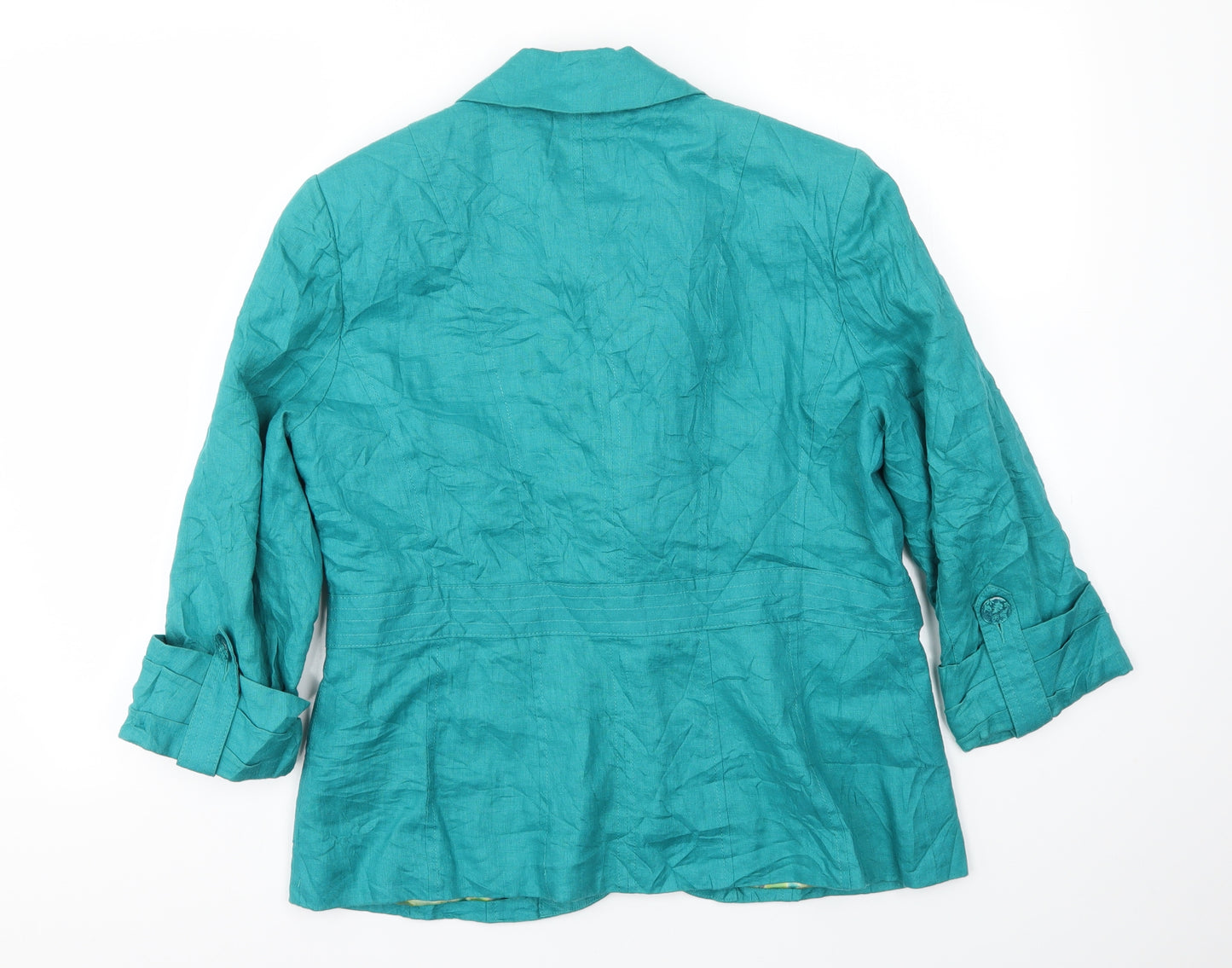 M&S Womens Blue   Jacket Blazer Size 16