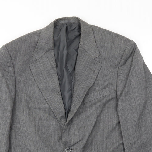 WETBROOK Mens Grey   Jacket Blazer Size 40