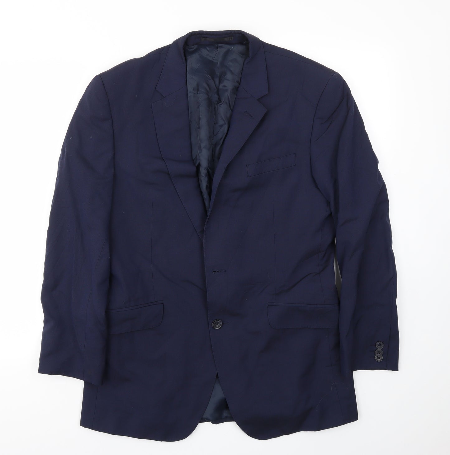 TM.LEWIN Mens Blue   Jacket Blazer Size 40