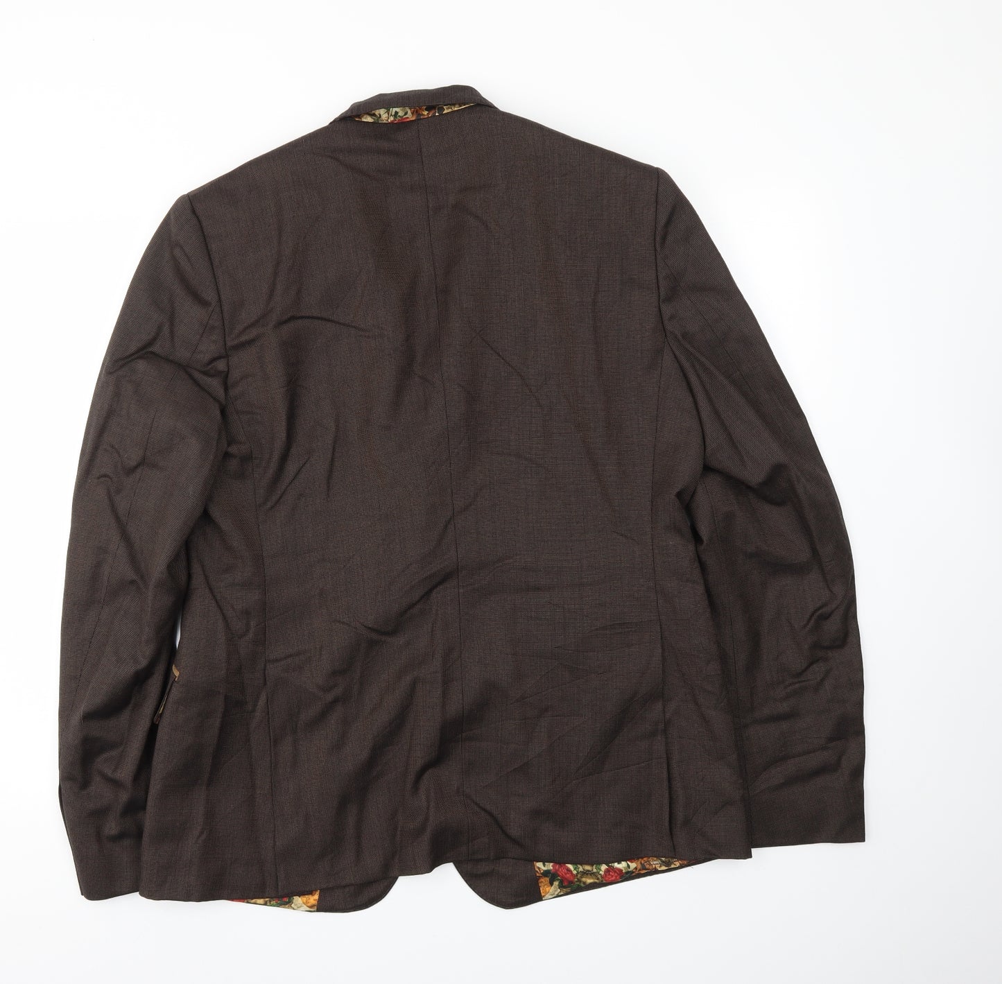 DUGDALE BROS &CO Mens Brown   Jacket Blazer Size 44