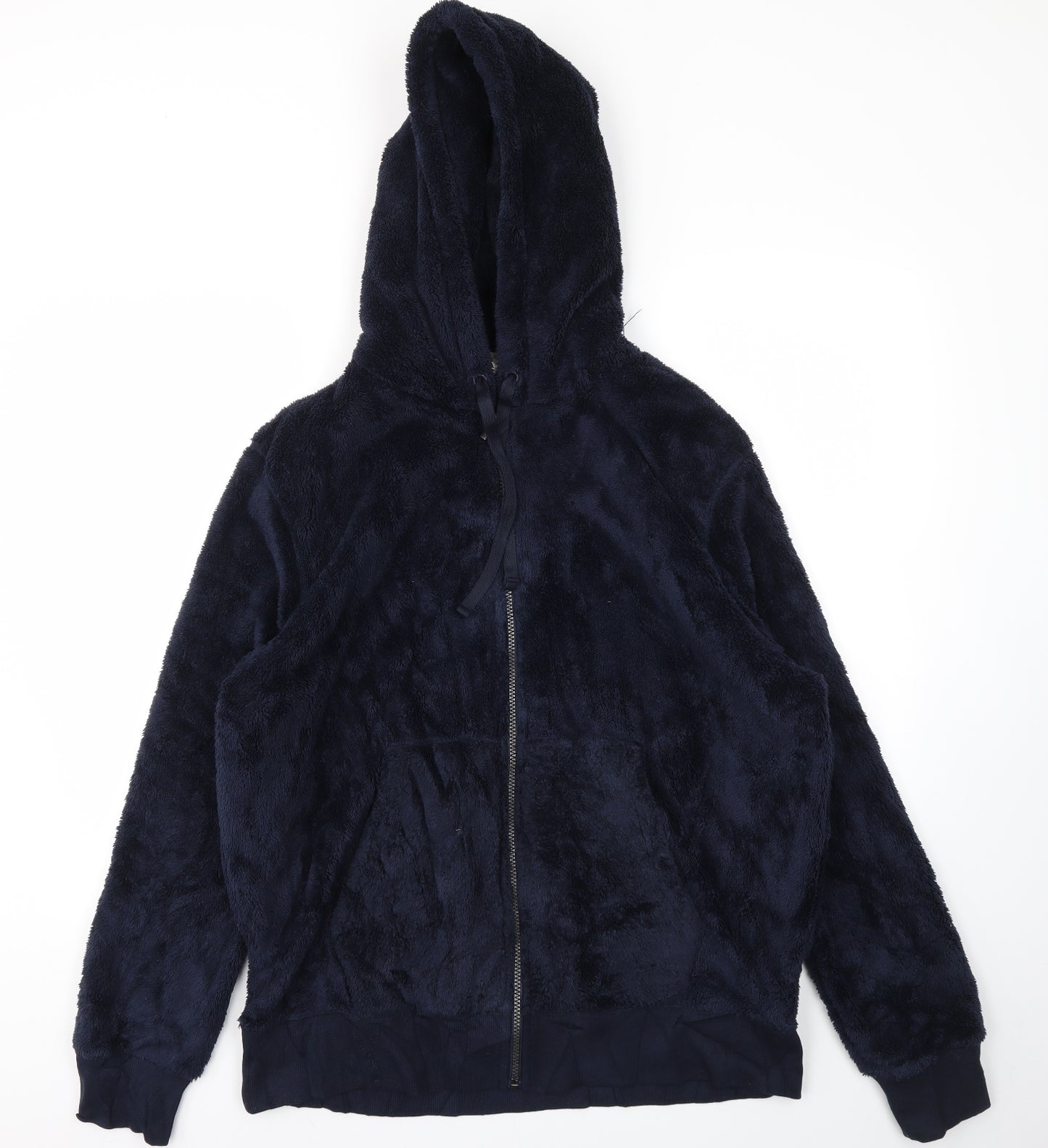 M&S Womens Blue   Full Zip Hoodie Size L