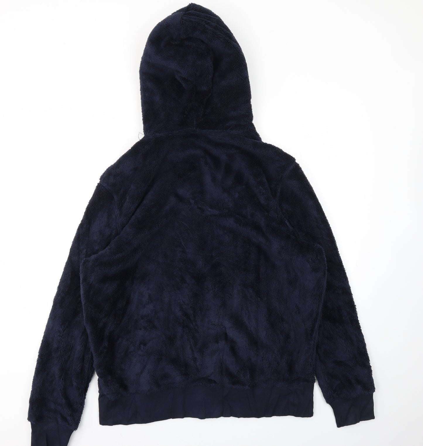 M&S Womens Blue   Full Zip Hoodie Size L