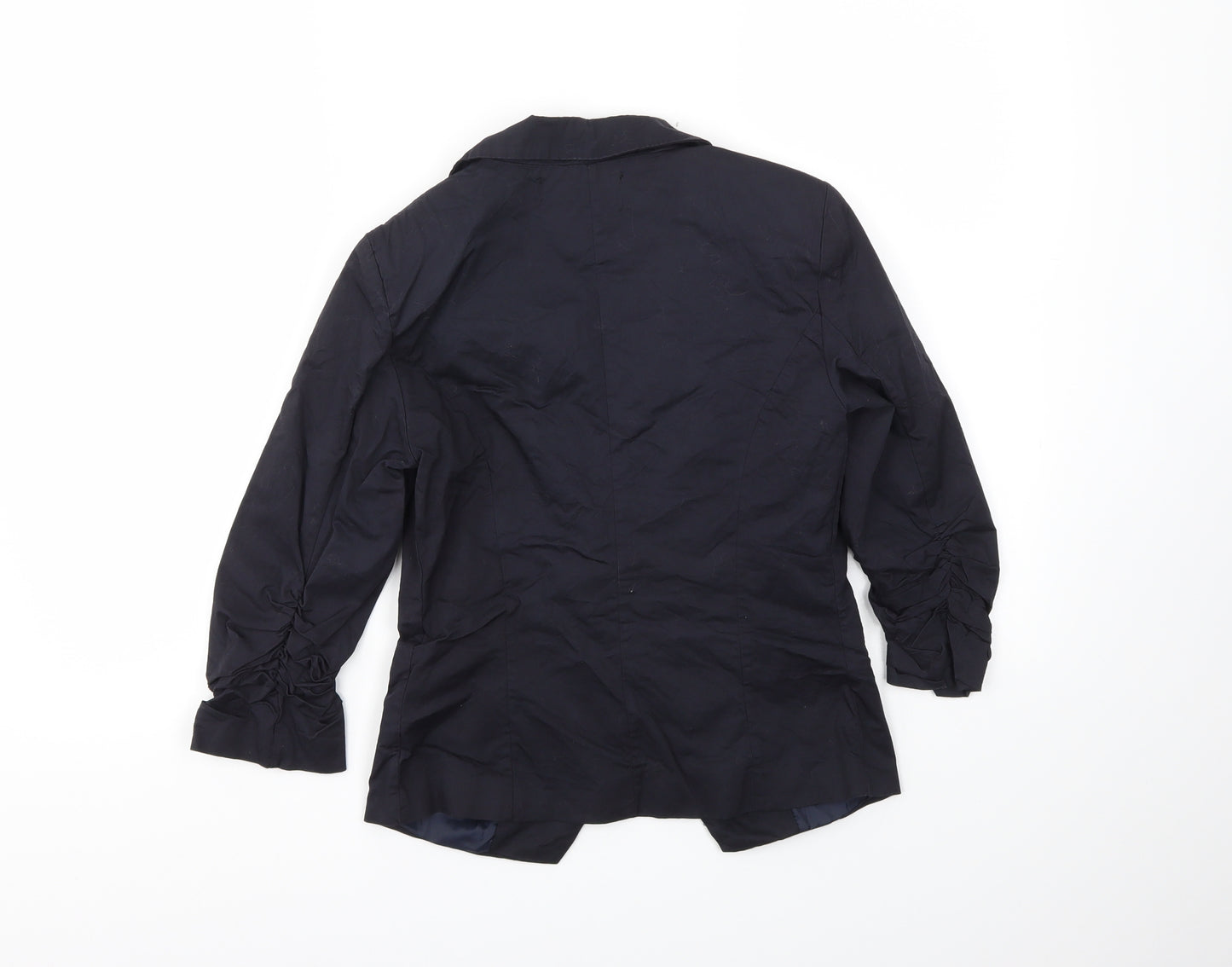 FUNKFISH Womens Blue   Jacket Blazer Size S