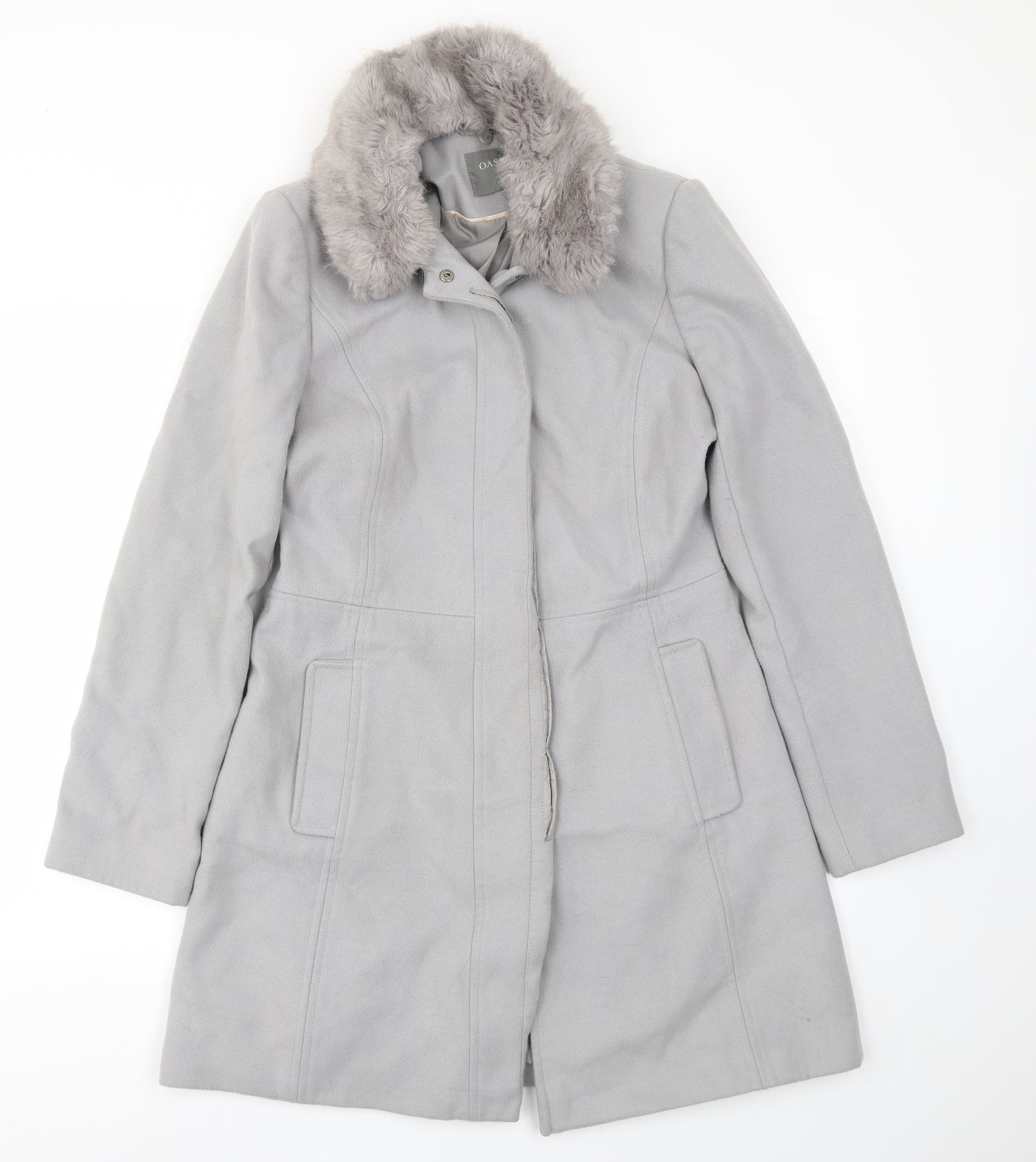 Oasis Womens Grey   Jacket Coat Size S