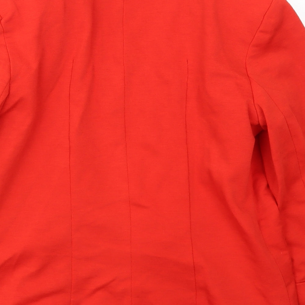 LONDON  Womens Red   Jacket Blazer Size 8