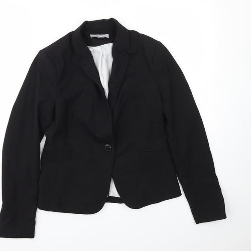 H&M Womens Black   Jacket Blazer Size 8