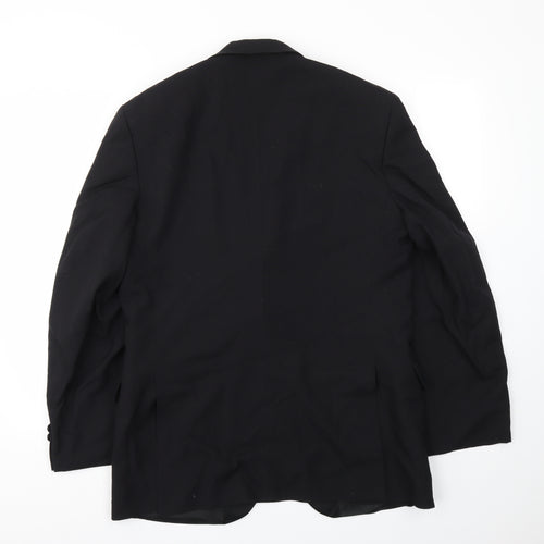 THE BRITISH Mens Black   Jacket Blazer Size 40