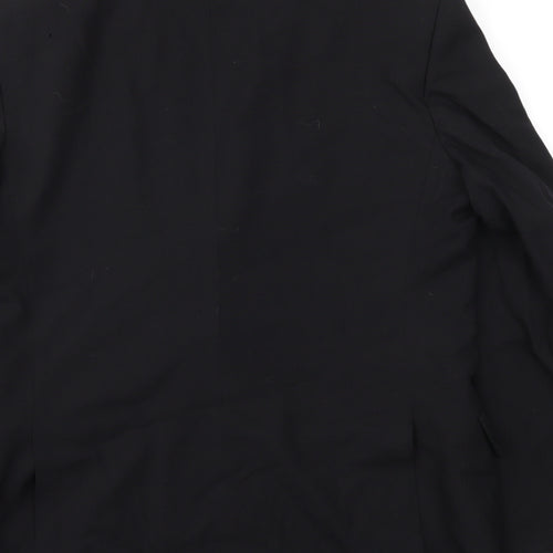 THE BRITISH Mens Black   Jacket Blazer Size 40