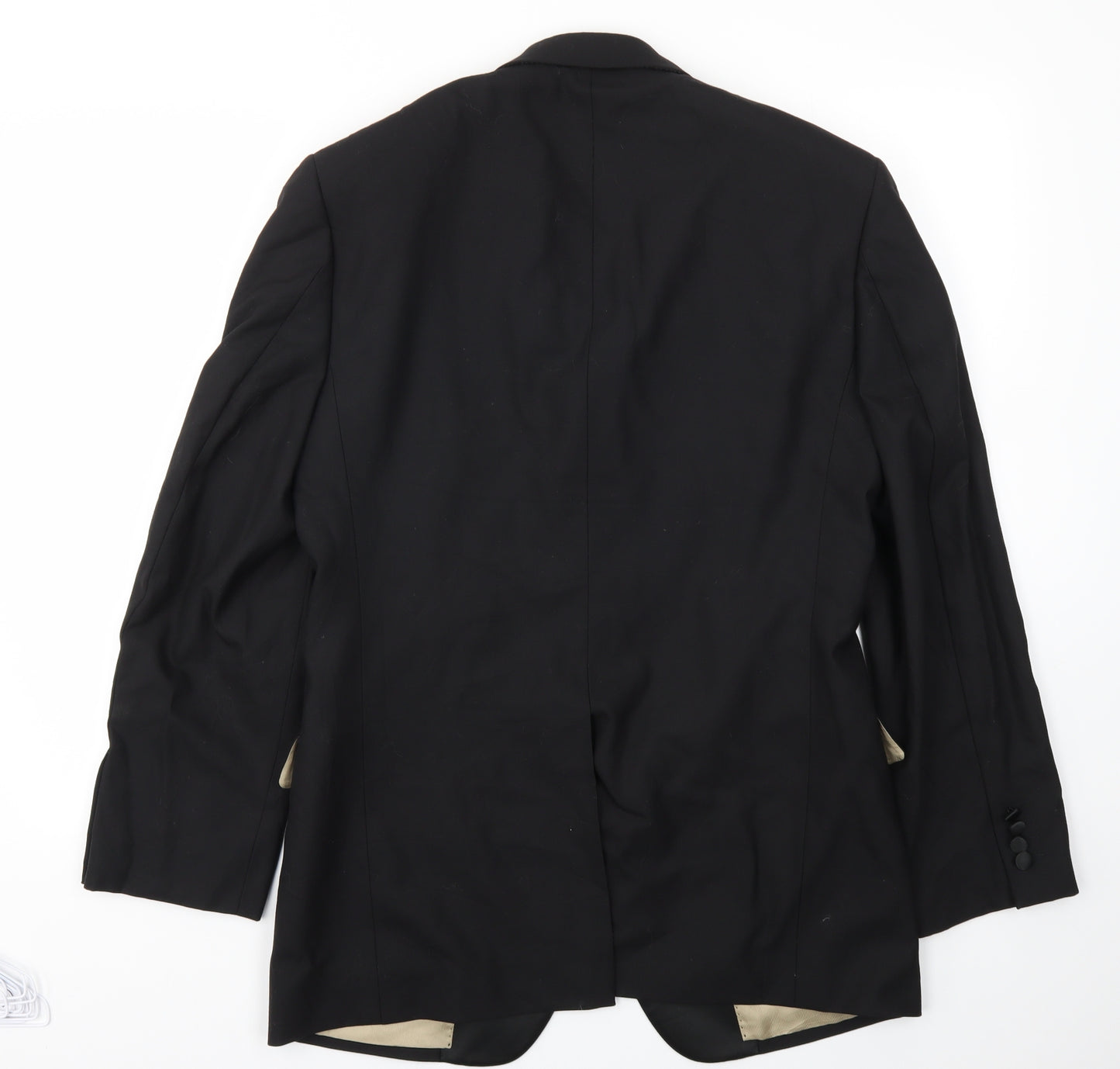 M&S Mens Black   Jacket Blazer Size 38