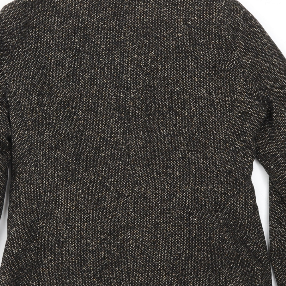 M&S Womens Brown   Jacket Coat Size 10