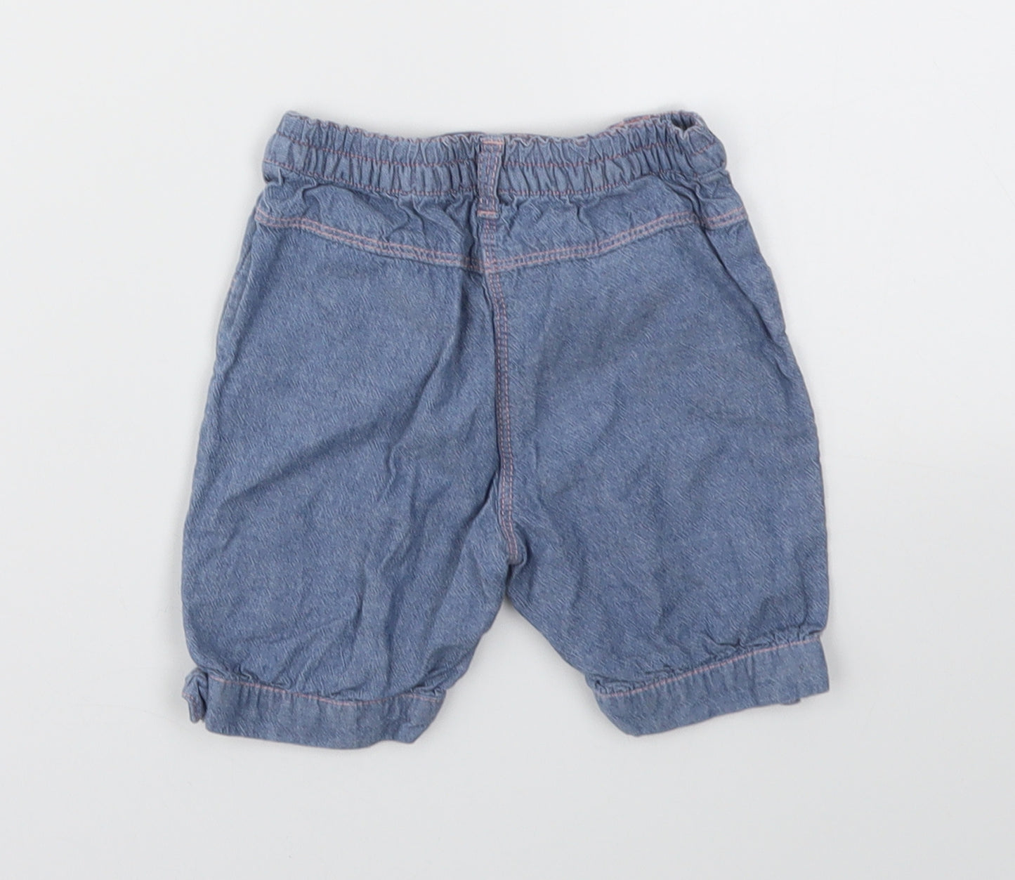 TU Girls Blue   Capri Jeans Size 3-6 Months