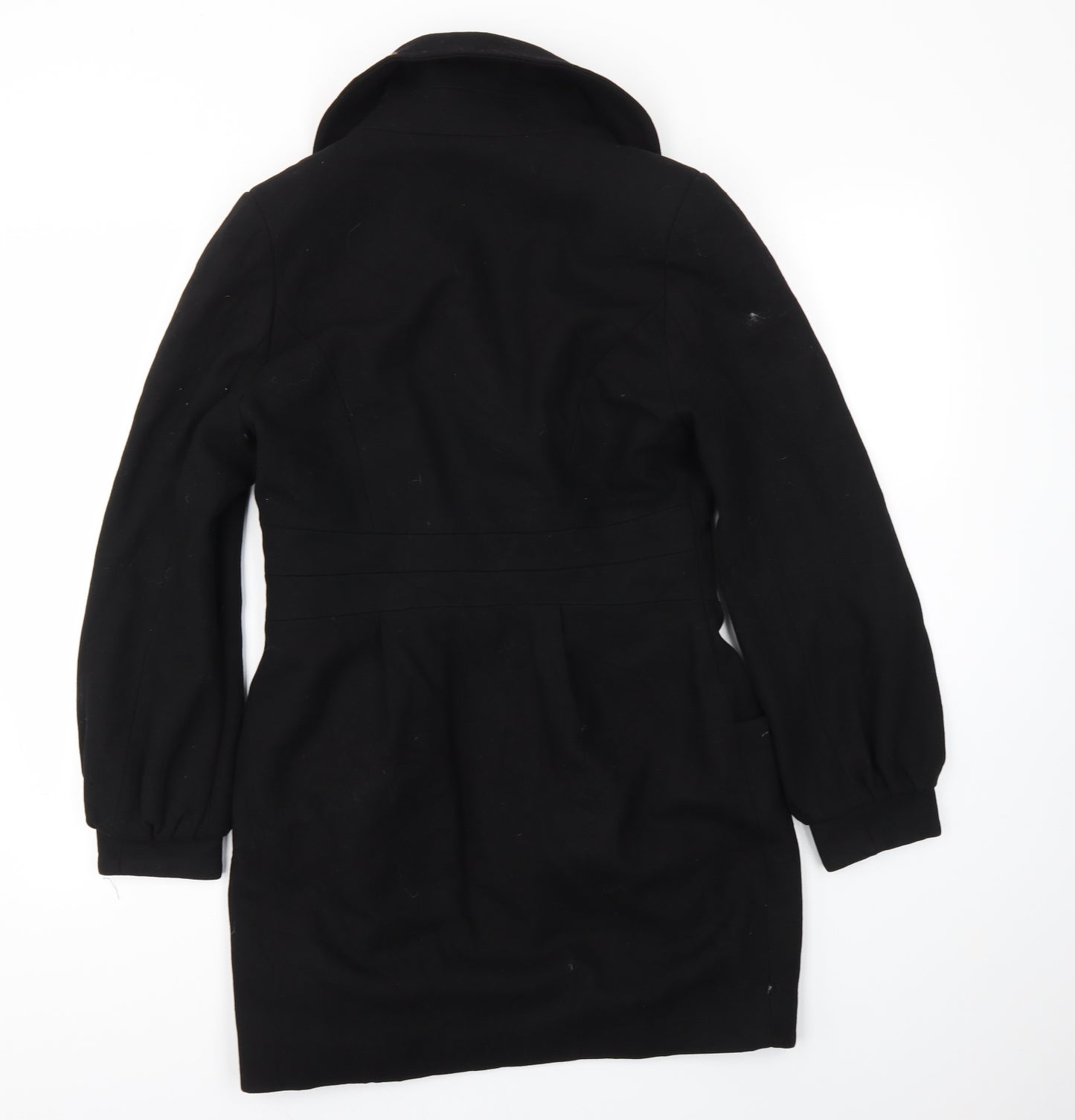 Miss Selfridge Womens Black   Jacket Coat Size 12