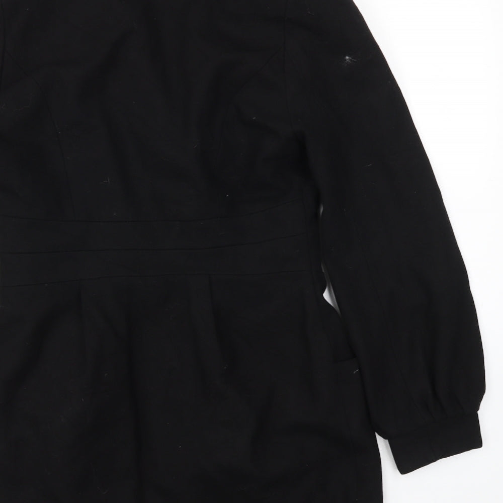 Miss Selfridge Womens Black   Jacket Coat Size 12