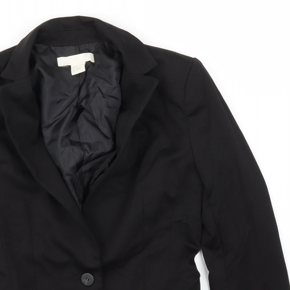 H&M Womens Black   Jacket Blazer Size 4