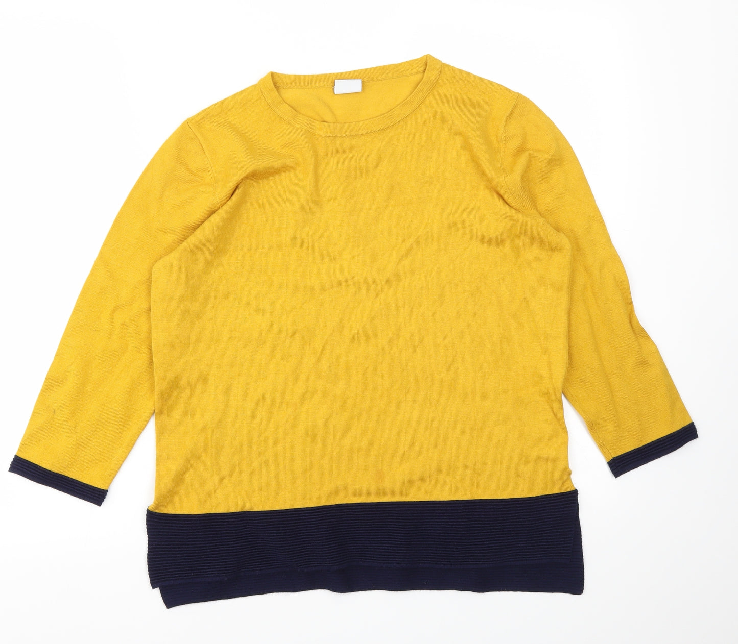 Stack shop Womens Yellow   Pullover Jumper Size M